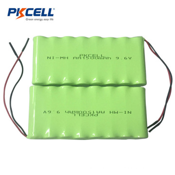 PKCELL Battery Factory Ni-mh 1500mah Aa Size 9.6v Emergency Light Battery